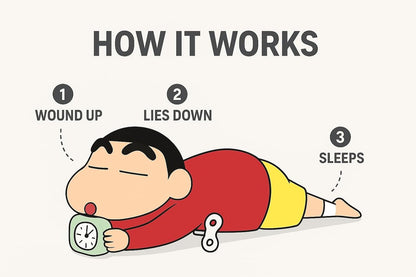 Shinchan Manual Clockwork Toy Styling Crawling Flat Push Children's Toy