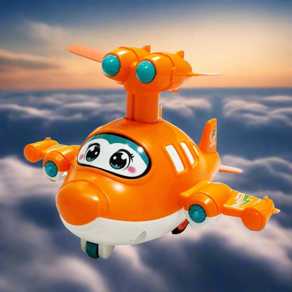 Press N Go Aircraft |Multicolour | Travel Toys | Birthday Gift for Boy and Girl Baby|Push n Go