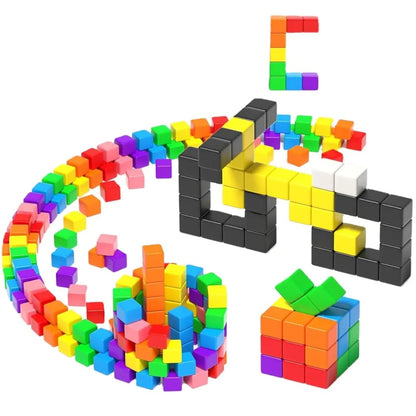 25PCS Magnetic Building Blocks Toys| Magnetic Cubes for Kids 1-3 Montessori Toys STEM Preschool Educational Building Cube