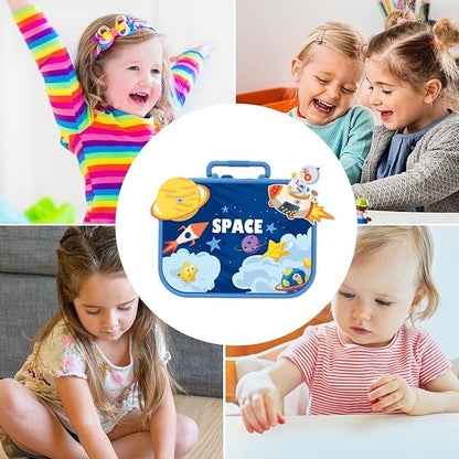 Children Creative Screw Tool Box Space Puzzle Game
