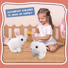 Kiddoland Hop-N-Wiggle Bunny – Interactive Walking & Twitching Rabbit Toy