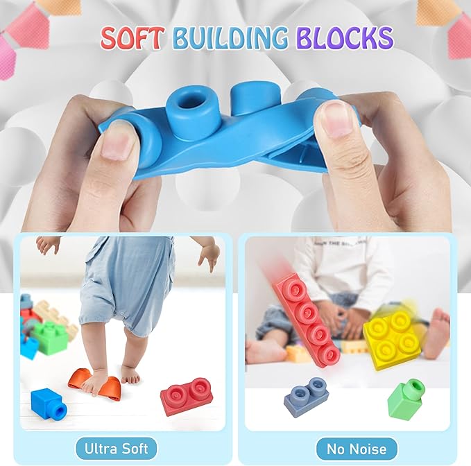 Soft Building Blocks 20Pcs (Large Size)