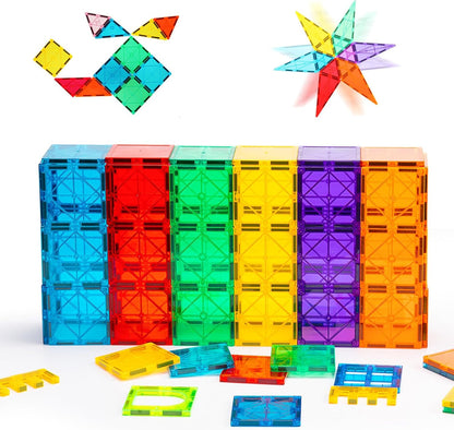 Magnetic Tiles Building Blocks  – STEM Building Toy for Kids