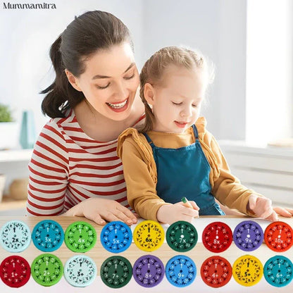 MathMaster™ – Quick Calculations | Spin & Solve | Hands-On Practice (Pack of 9)