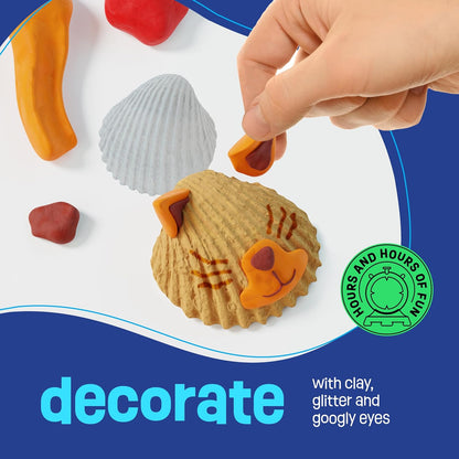Kids Sea Shell Painting Kit - Arts & Crafts Gifts for Boys and Girls - Craft Activities Kits