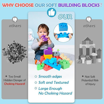 Soft Building Blocks 20Pcs (Large Size)