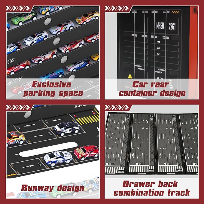 48PCS Die-Cast Pull Back Cars