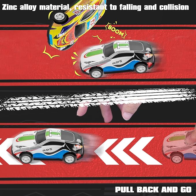 48PCS Die-Cast Pull Back Cars
