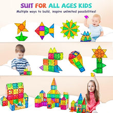 Magnetic Tiles Building Blocks  – STEM Building Toy for Kids