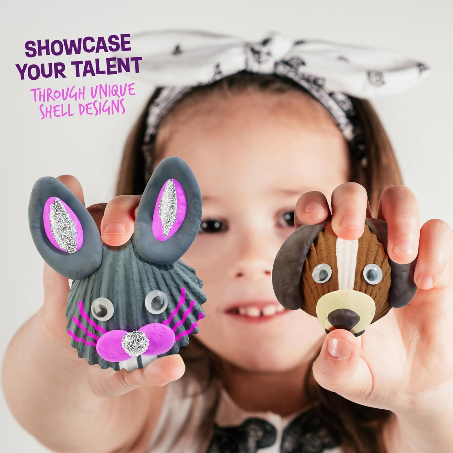 Kids Sea Shell Painting Kit - Arts & Crafts Gifts for Boys and Girls - Craft Activities Kits