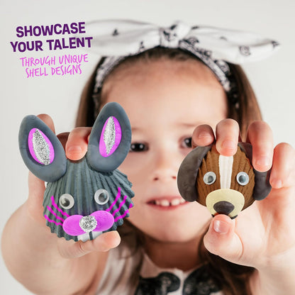 Kids Sea Shell Painting Kit - Arts & Crafts Gifts for Boys and Girls - Craft Activities Kits