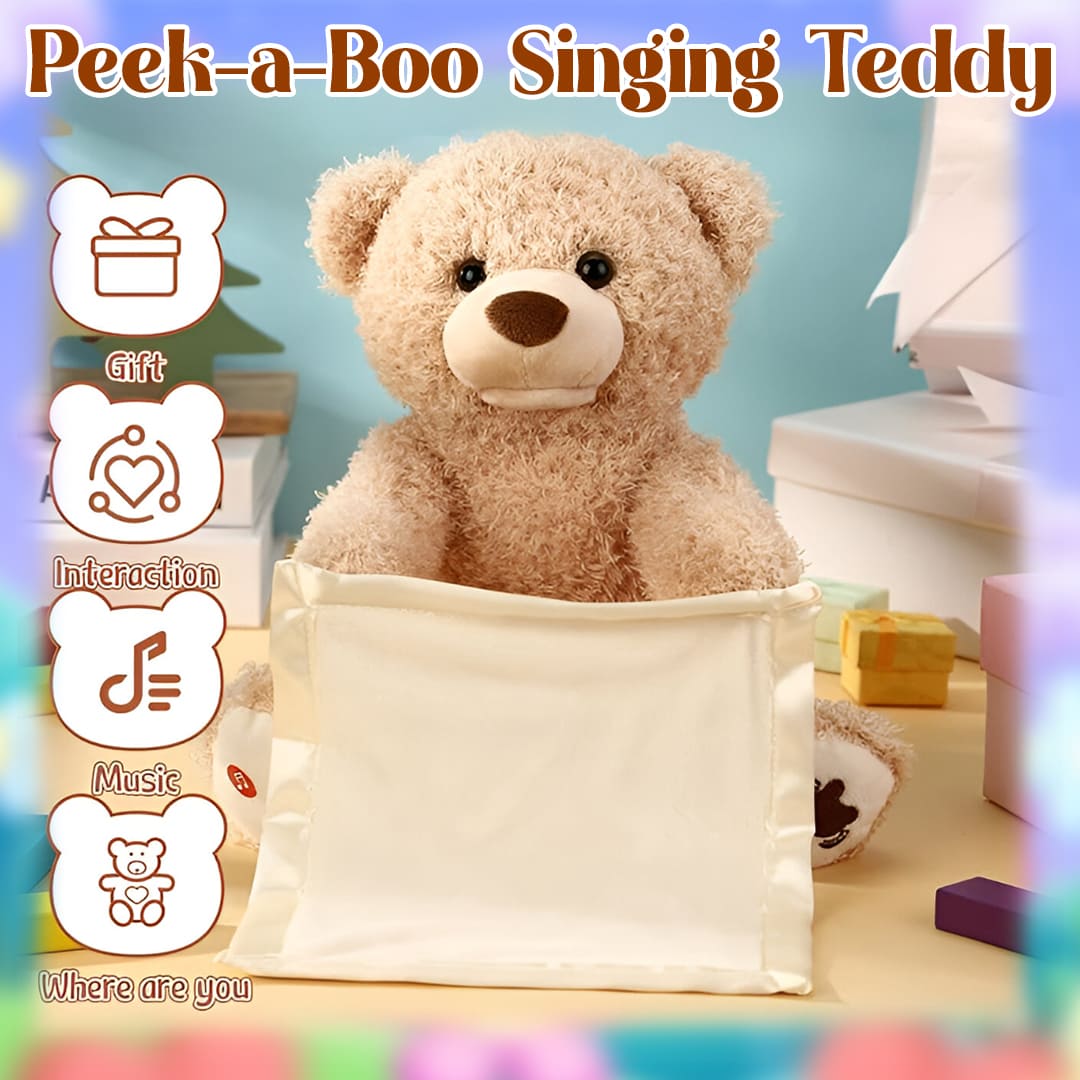 Peekaboo Bear (1 Year Warranty & Rechargeable)