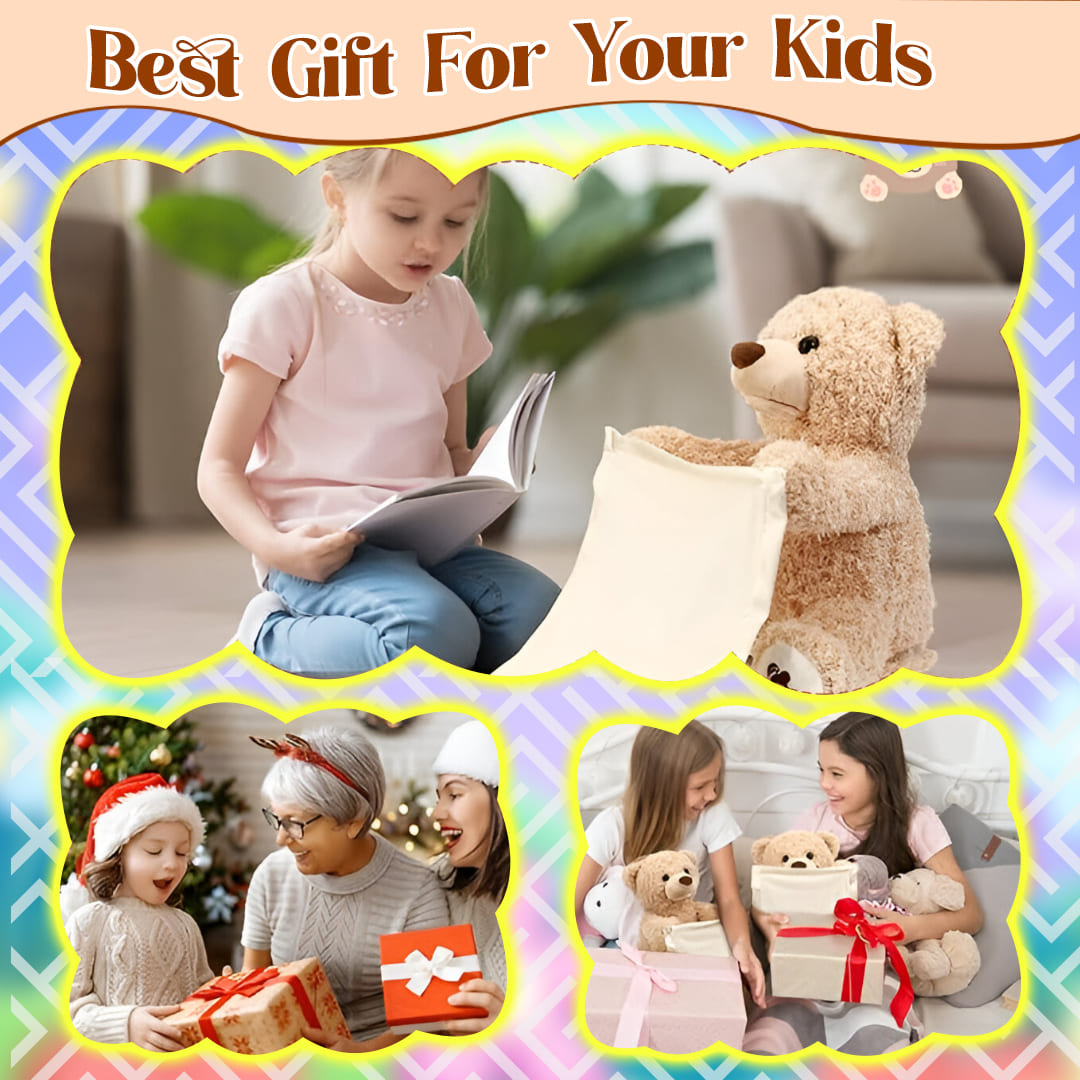 Peekaboo Bear (1 Year Warranty & Rechargeable)