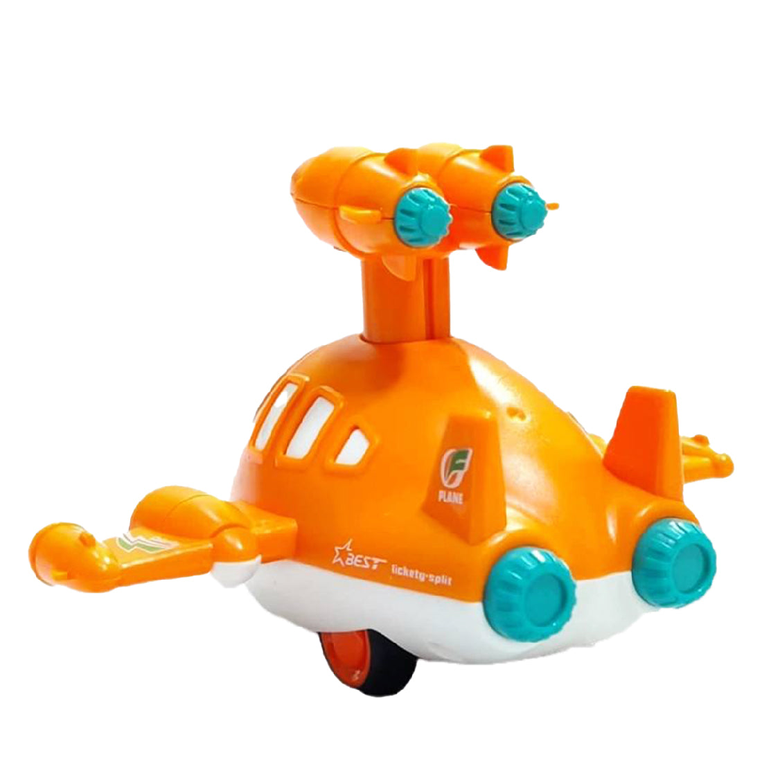 Press N Go Aircraft |Multicolour | Travel Toys | Birthday Gift for Boy and Girl Baby|Push n Go