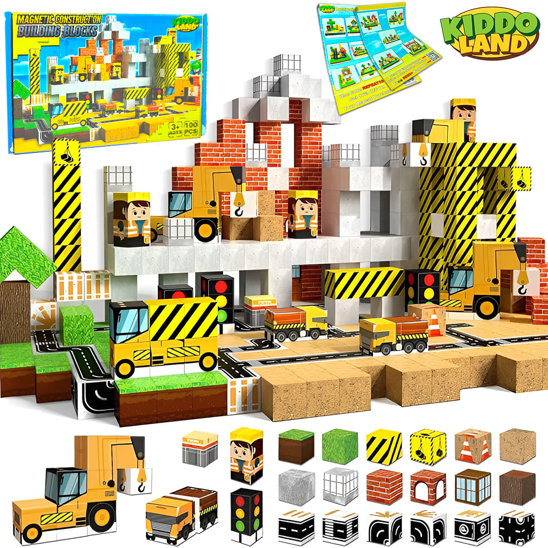 Buy Construction 100 Pcs Set |(Free Extra Gift Worth ₹299)