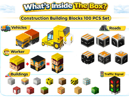 Buy Construction 100 Pcs Set |(Free Extra Gift Worth ₹299)