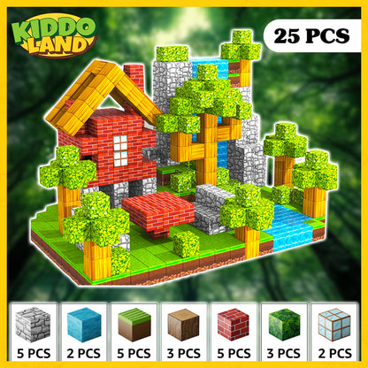 Magnetic Building Blocks + FREE 6000 Pages 7 IN 1 PDF Worksheet For Kids
