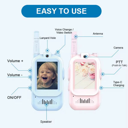 Kids Interactive Video Walkie Talkies – Real‑Time Video & Voice Playset