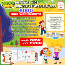 Magnetic Building Blocks + FREE 6000 Pages 7 IN 1 PDF Worksheet For Kids